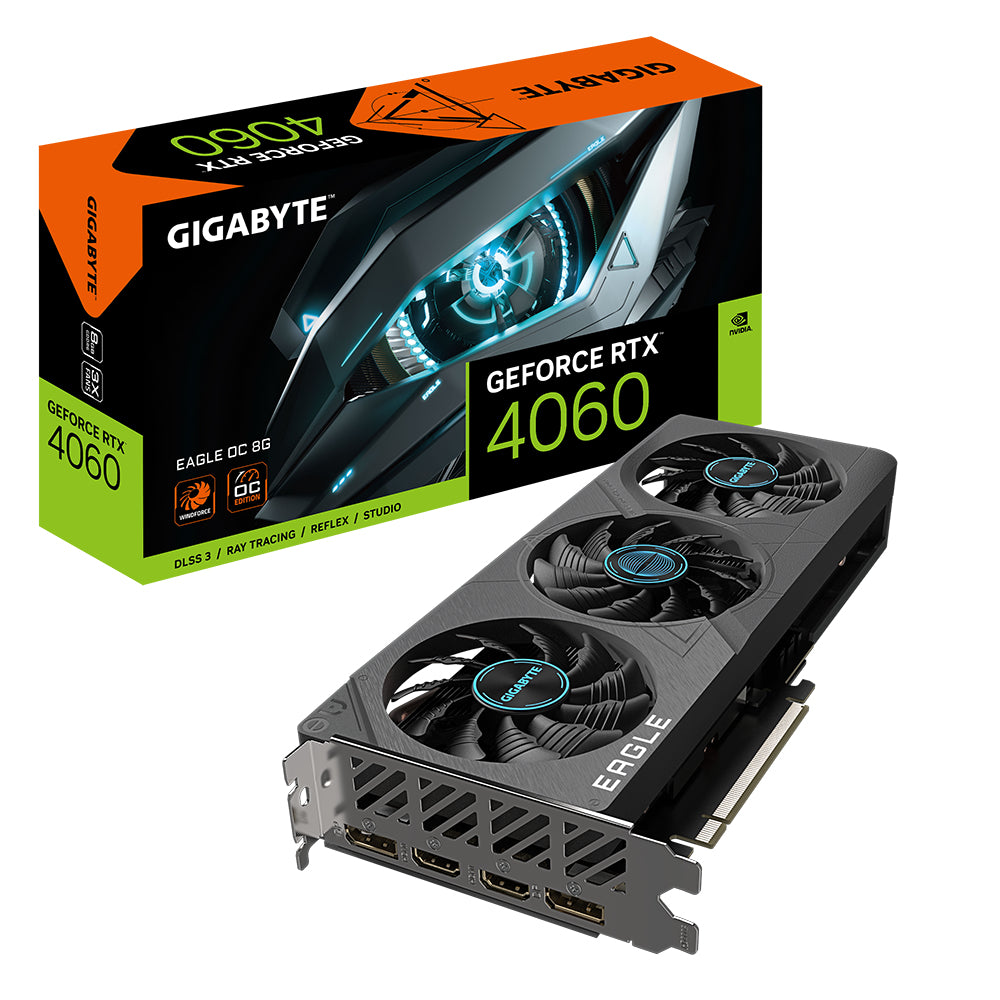 Billede af Gigabyte GeForce RTX 4060 EAGLE OC 8G 8GB