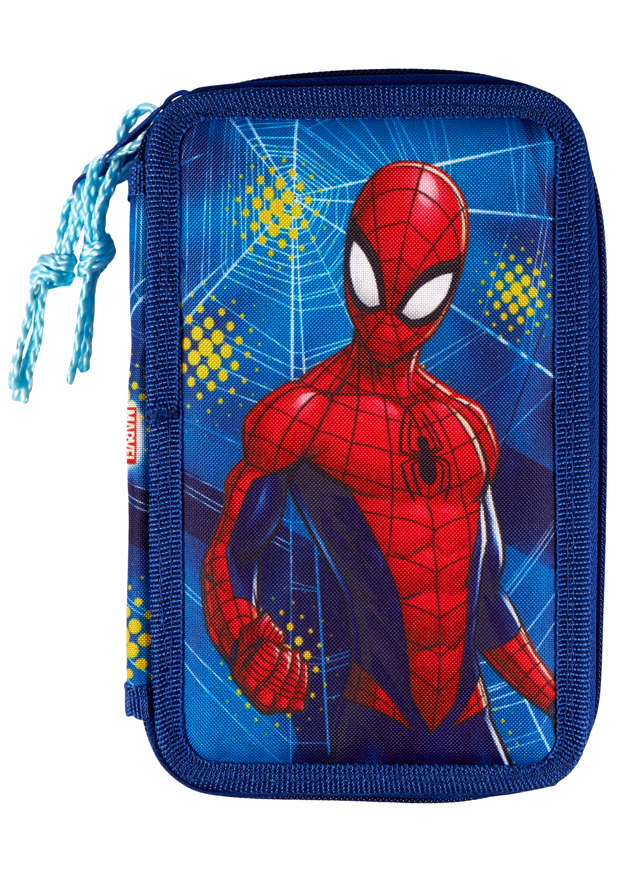 Se Spider-man - Penalhus Med Indhold - Blå hos Geek´d