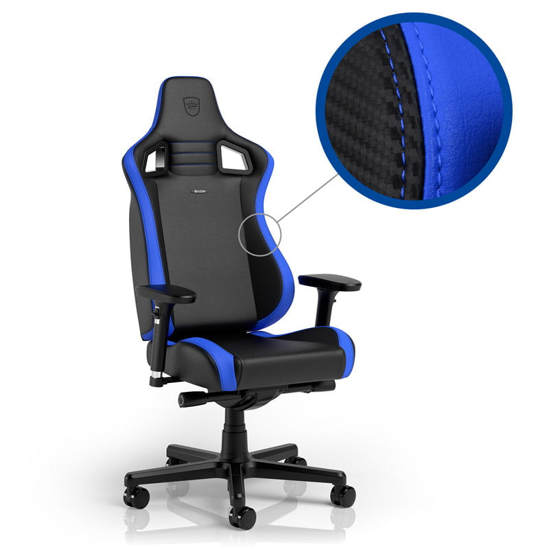 Billede af noblechairs EPIC Compact Black/Carbon/Blue