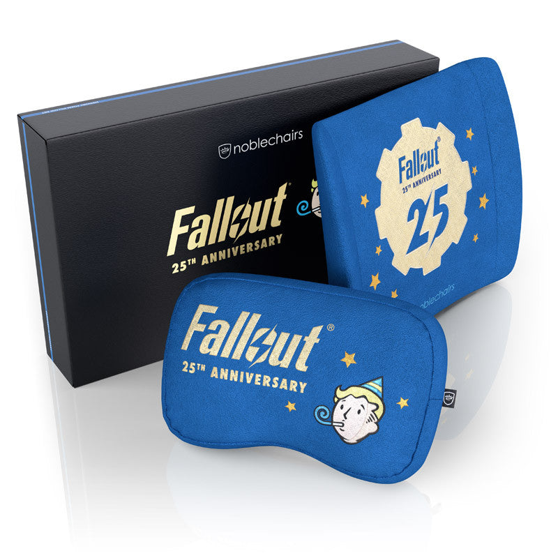 Se noblechairs Memory Foam pudesæt til gamingstol - Fallout 25th Anniversary Edition hos Geek´d