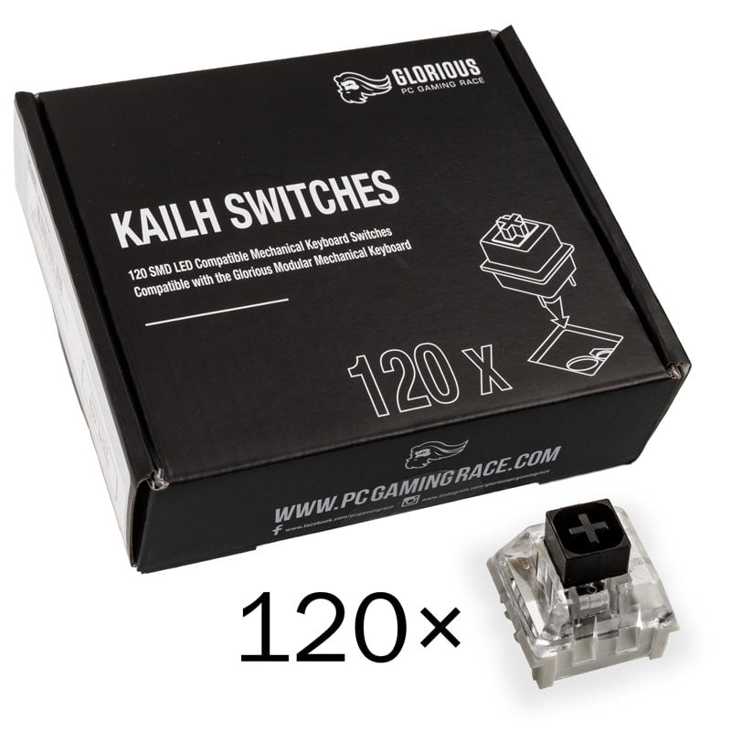 Billede af Glorious Kailh Box Sort Switches (120 Stk)