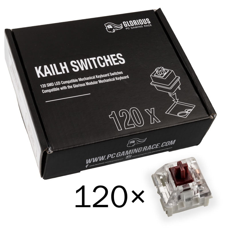 Billede af Glorious Kailh Speed Kobber Switches (120 Stk)