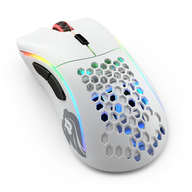 Billede af Glorious Model D Wireless Gaming-mouse - Hvid