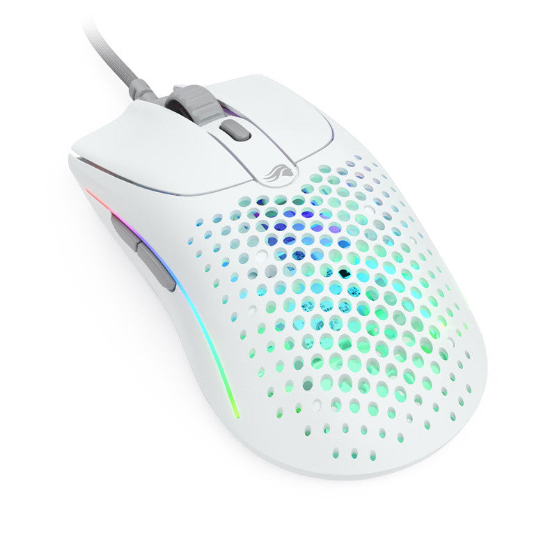 Se Glorious Model O Wired 2 - Matte White hos Geek´d