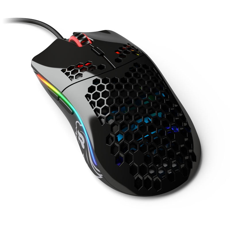 Se Glorious Model O Gaming-mouse - glossy-Black hos Geek´d