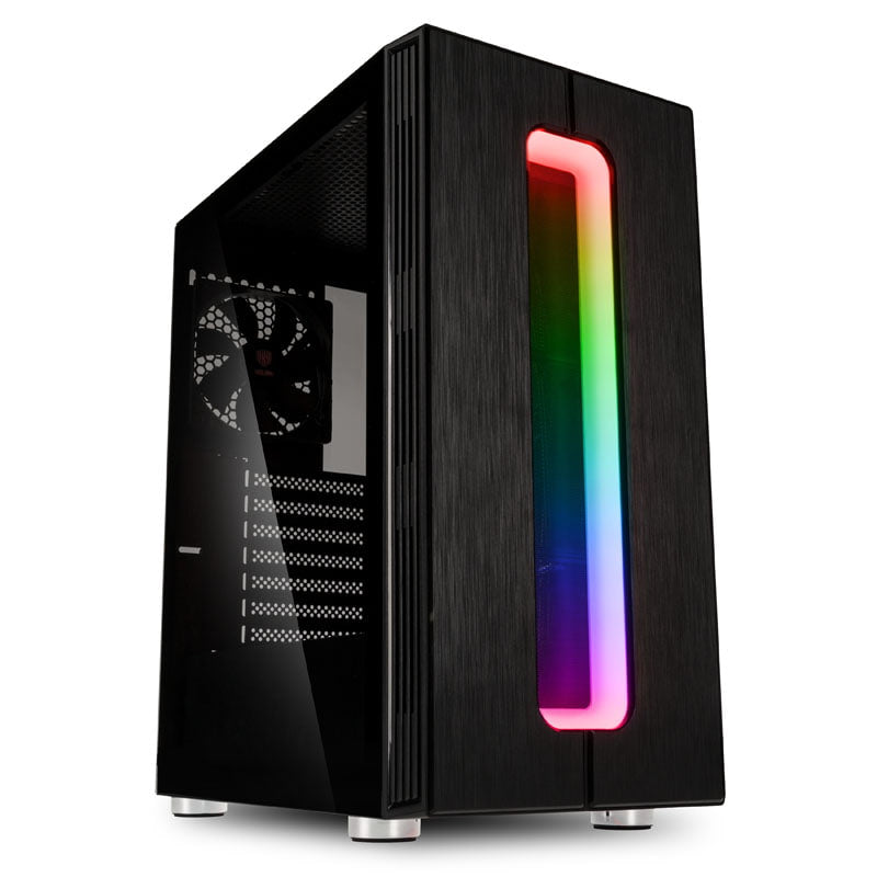 Billede af Kolink Nimbus RGB Midi-Tower, Tempered Glass - Black