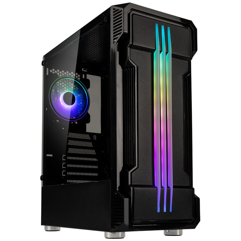 Se Kolink Inspire Series K10 Midi-Tower ARGB Gaming Case-Black Window hos Geek´d