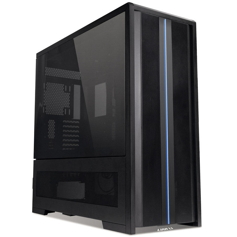 Se Lian Li V3000 Plus - full tower, up to 3x 480mm radiators, 2x pump-reservoir combo mounting options, supports 2x systems hos Geek´d