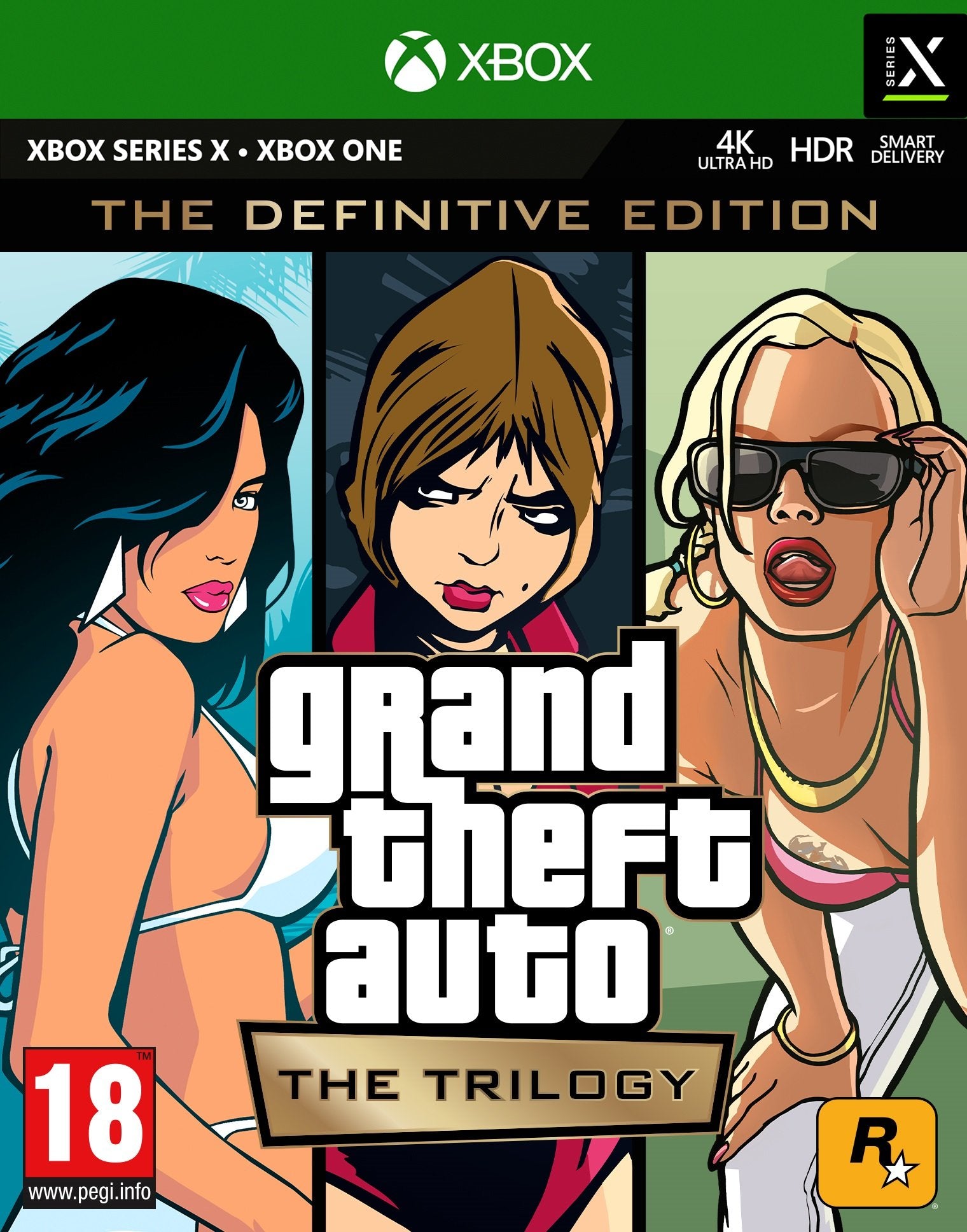 Se Grand Theft Auto The Trilogy - The Definitive Edition - Xbox Series X hos Geek´d