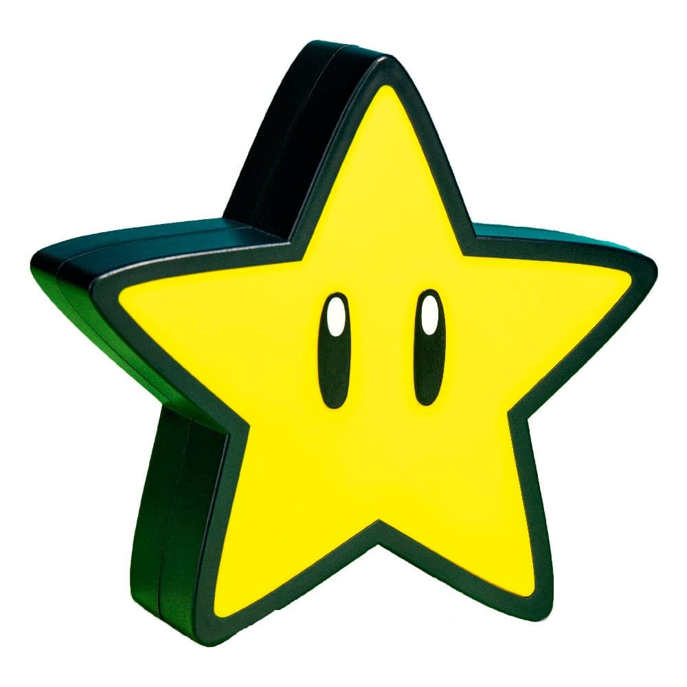 Super Mario Stjerne Lampe Med Lyd