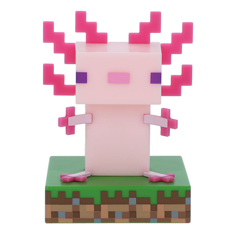 Billede af Lampe Icons - Axolotl - Minecraft 12 cm