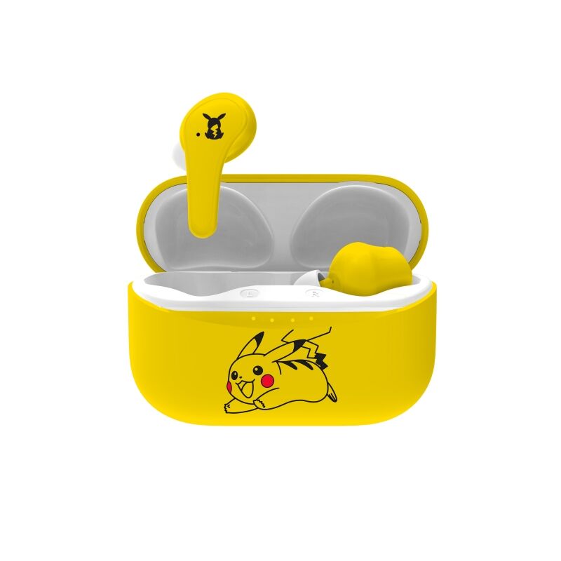 Se Pikachu - Earbuds Høretelefoner - Gul - Otl hos Geek´d