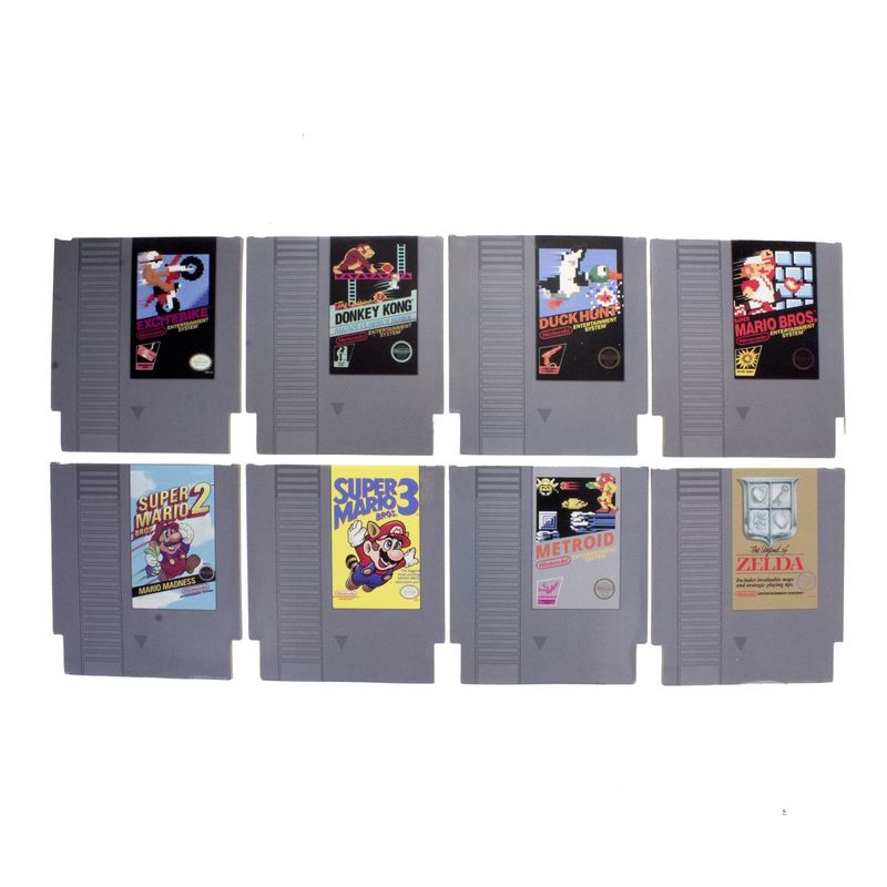 Se Nes Coasters - 8 Stk hos Geek´d