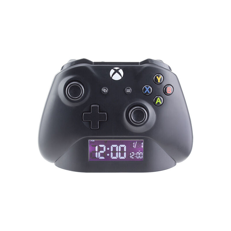 Se Xbox Kontrol Sort Vækkeur 15 Cm hos Geek´d