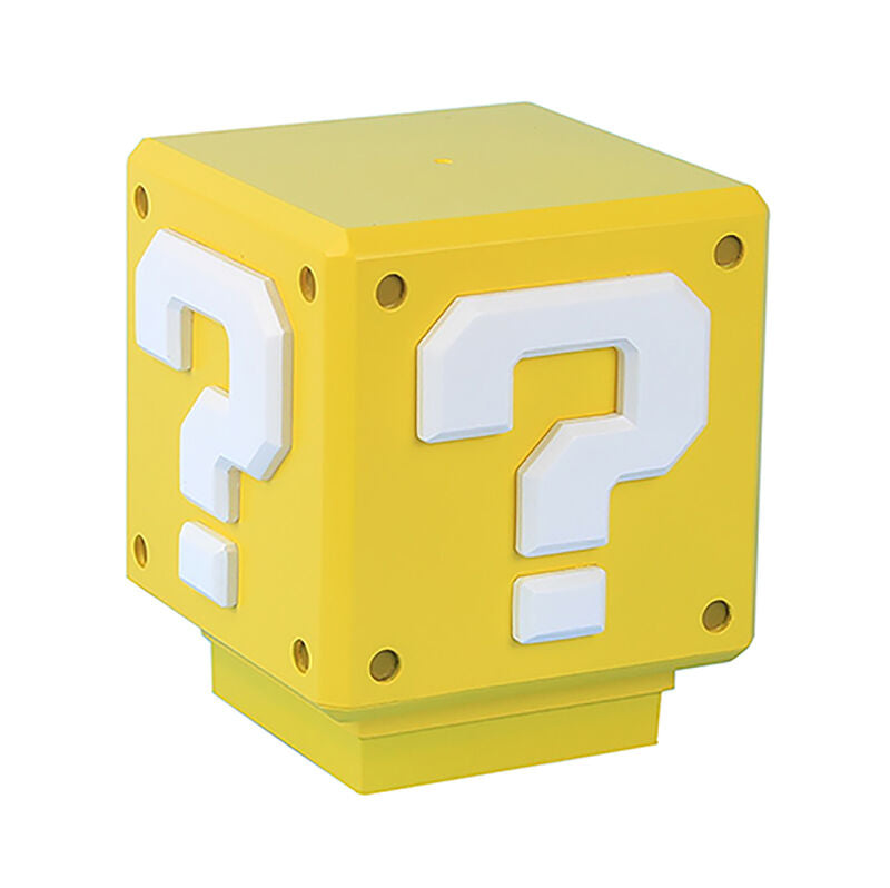 Se Nintendo - Super Mario - Mini Question Block Bordlampe hos Geek´d