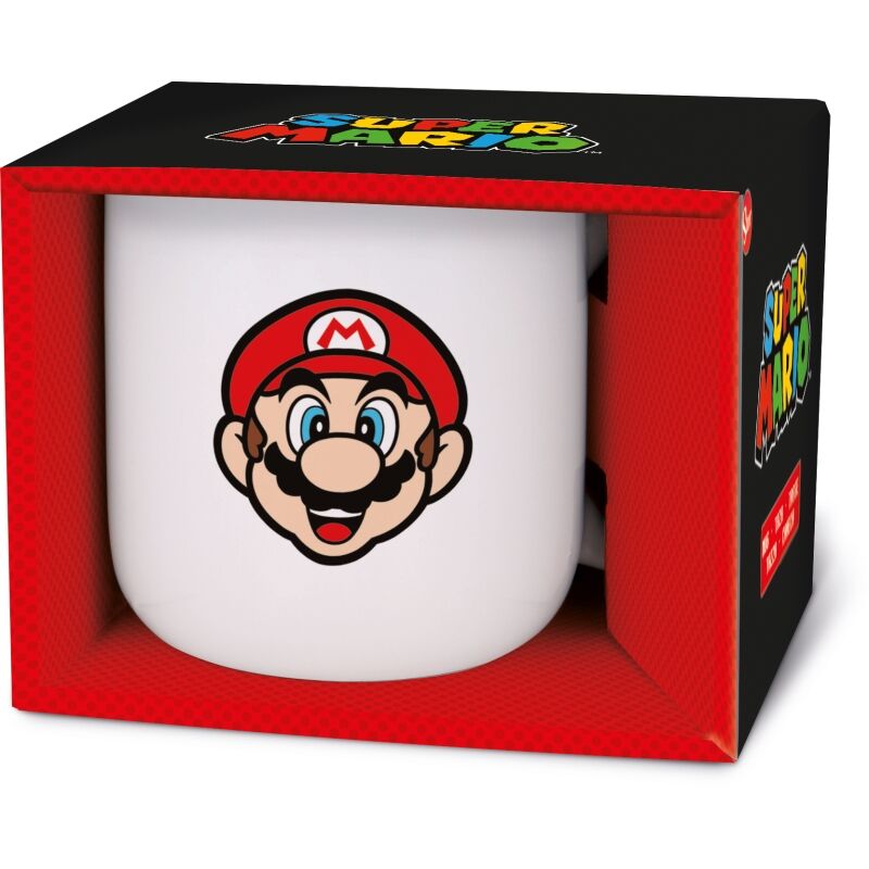 Billede af Kop Super Mario Ansigt 400 ml hos Geek´d