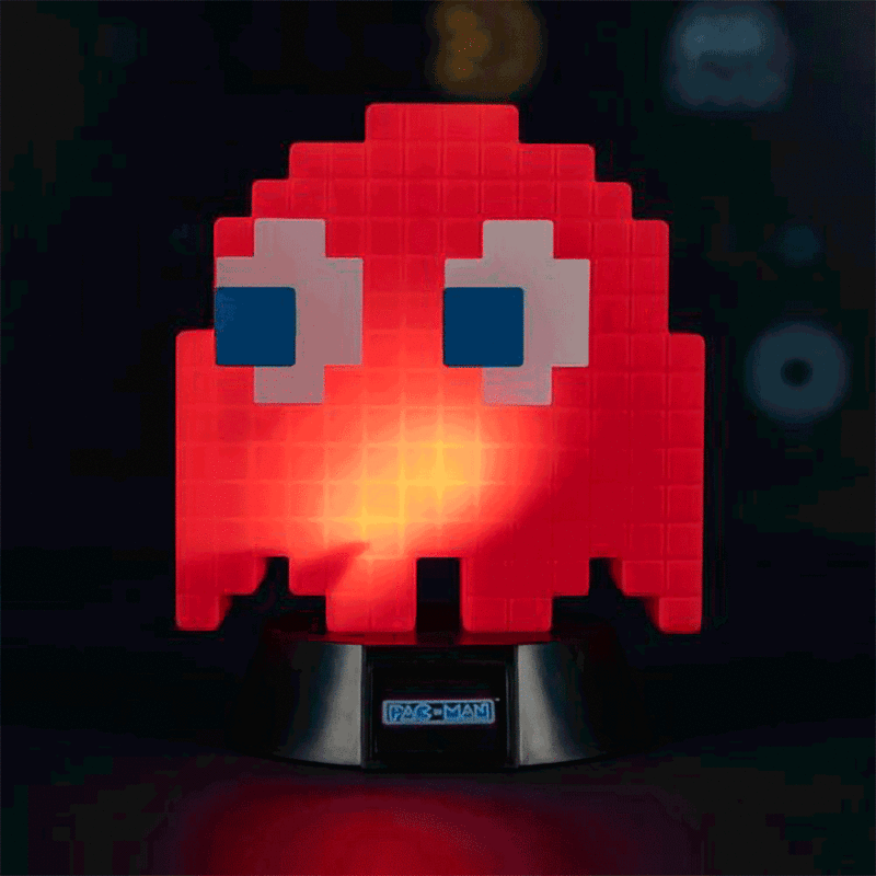 Se Lampe Icons - Pac-Man Blinky 12 cm hos Geek´d