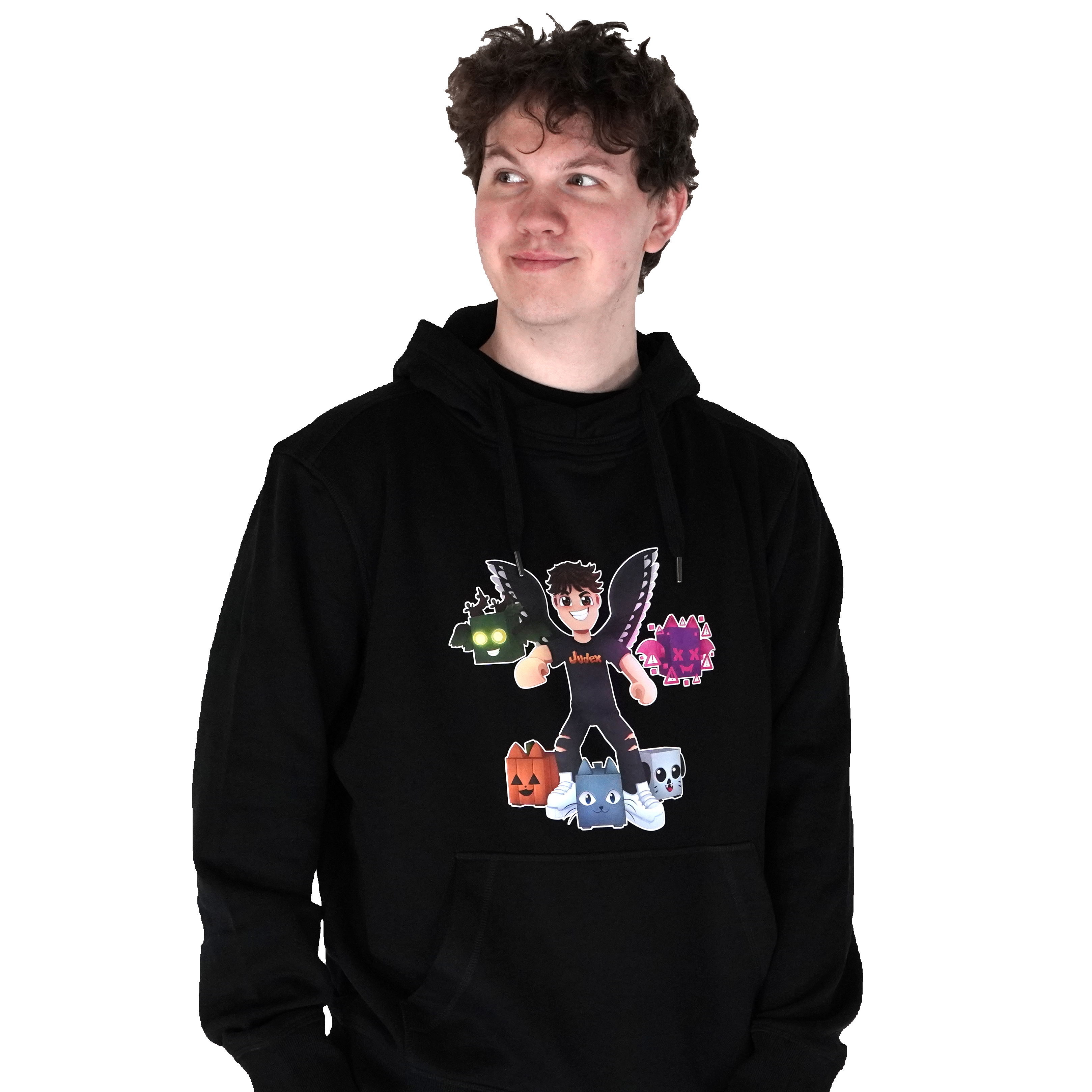 Se Judex Pet Simulator Hoodie | 6xl hos Geek´d