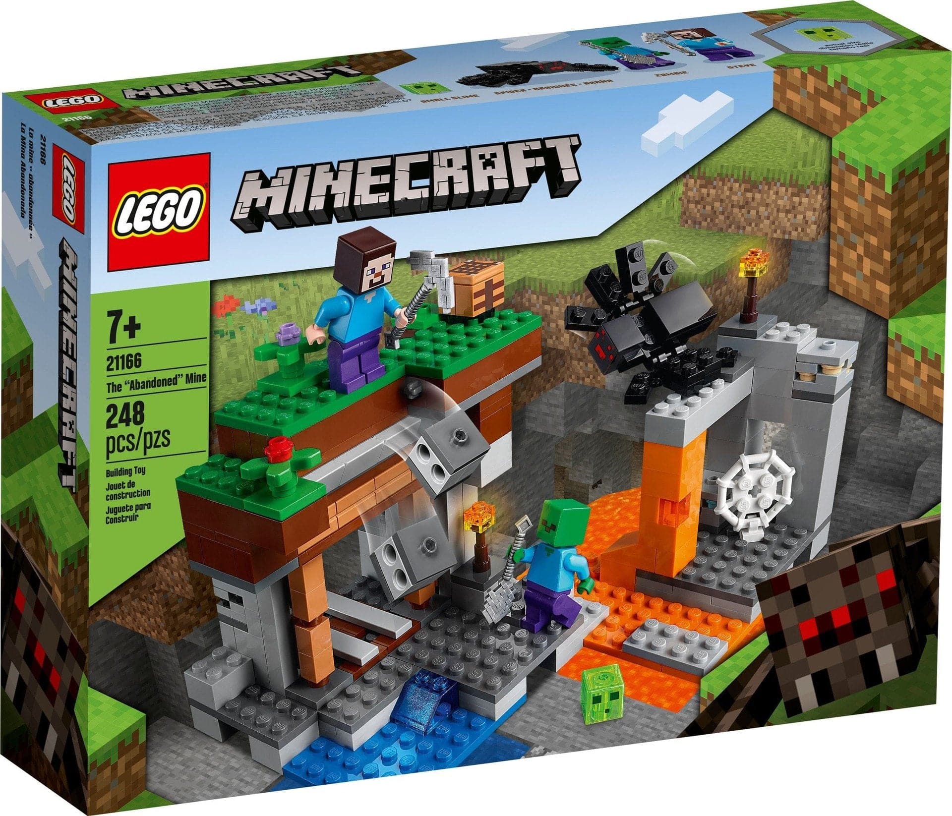 Billede af LEGO Minecraft - Den "forladte" mine (21166) hos Geek´d