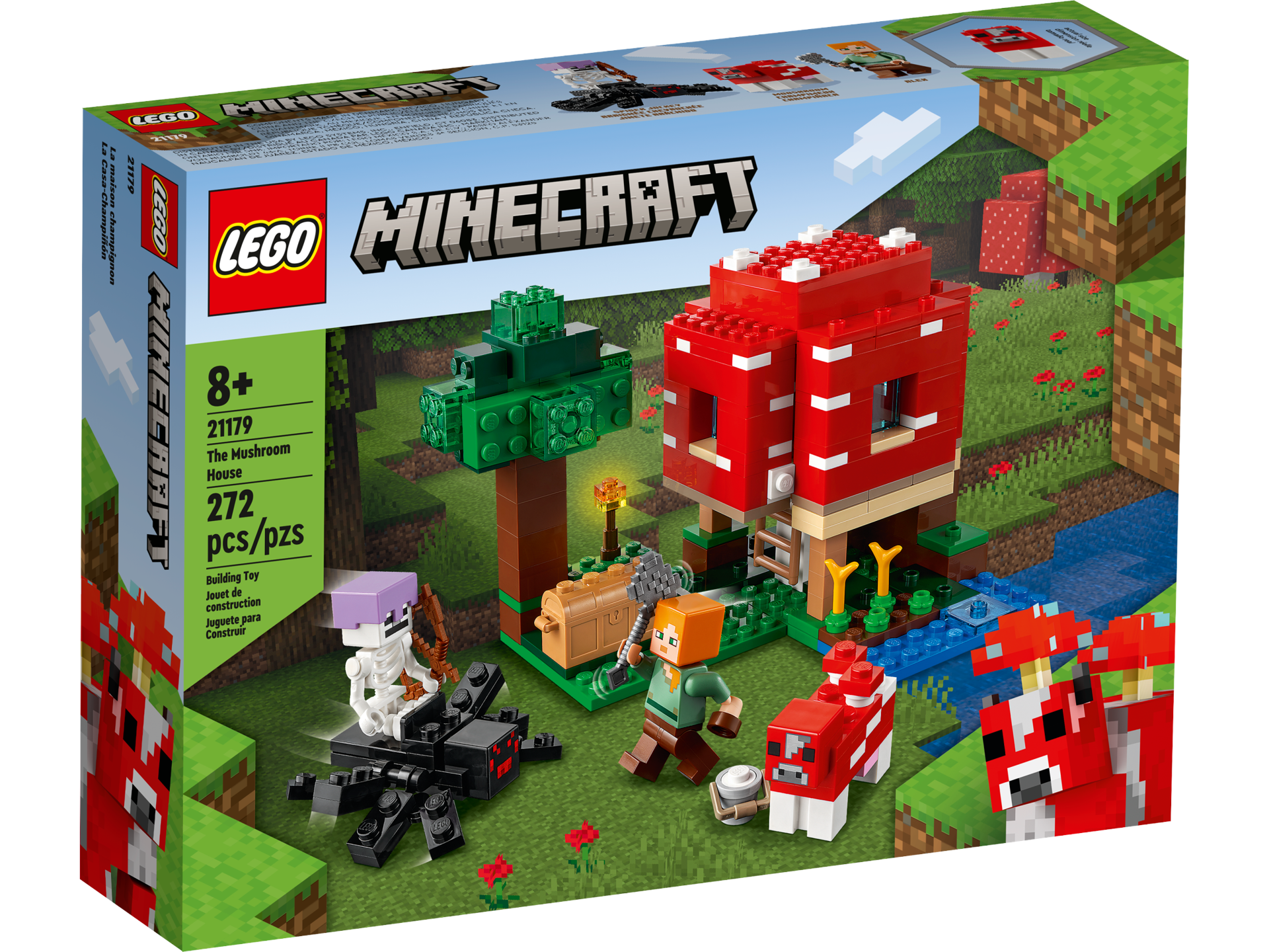 Billede af LEGO Minecraft - Svampehuset (21179) hos Geek´d