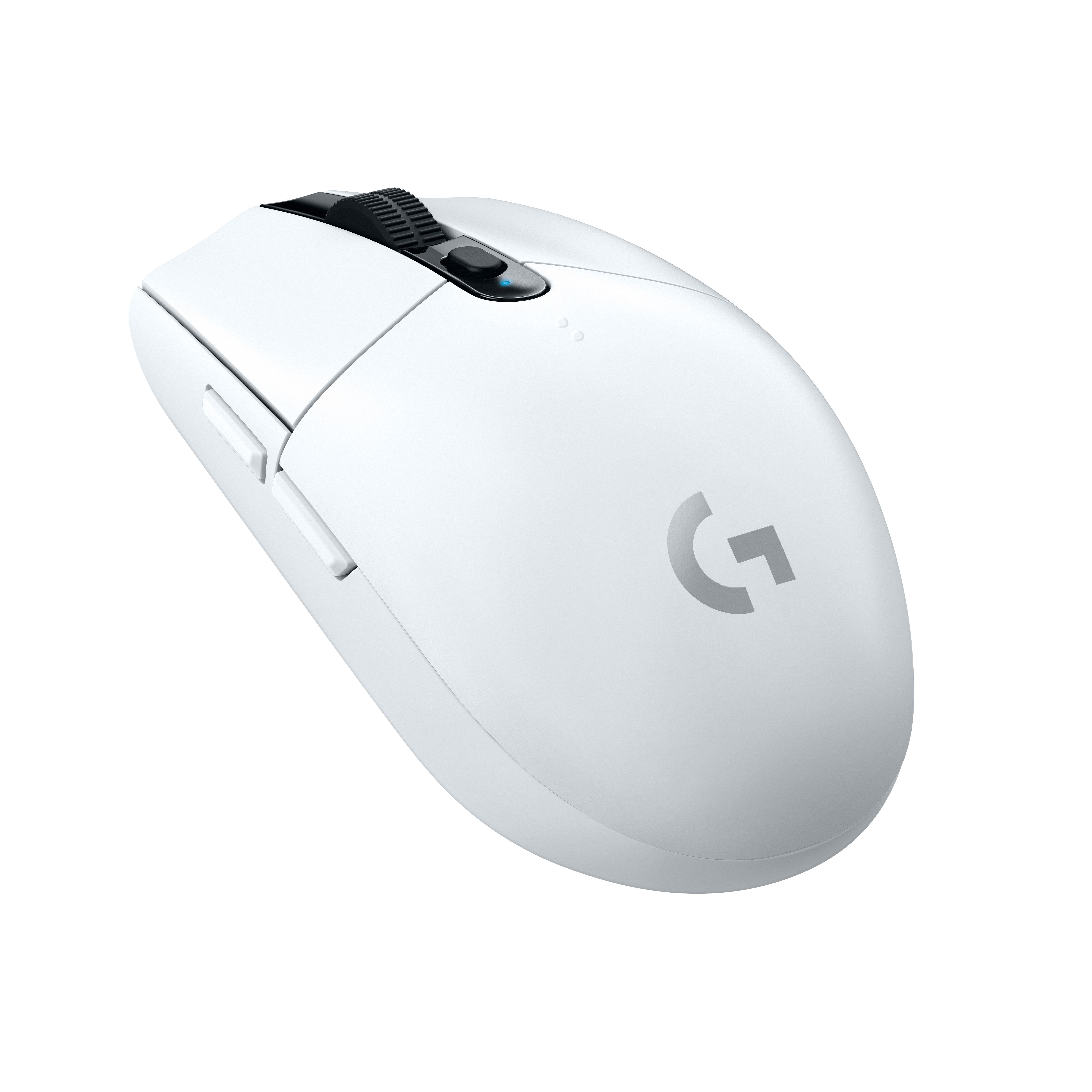 Se Logitech G305 Lightspeed - Trådløs Gaming Mus - Hvid - 12.000 Dpi hos Geek´d