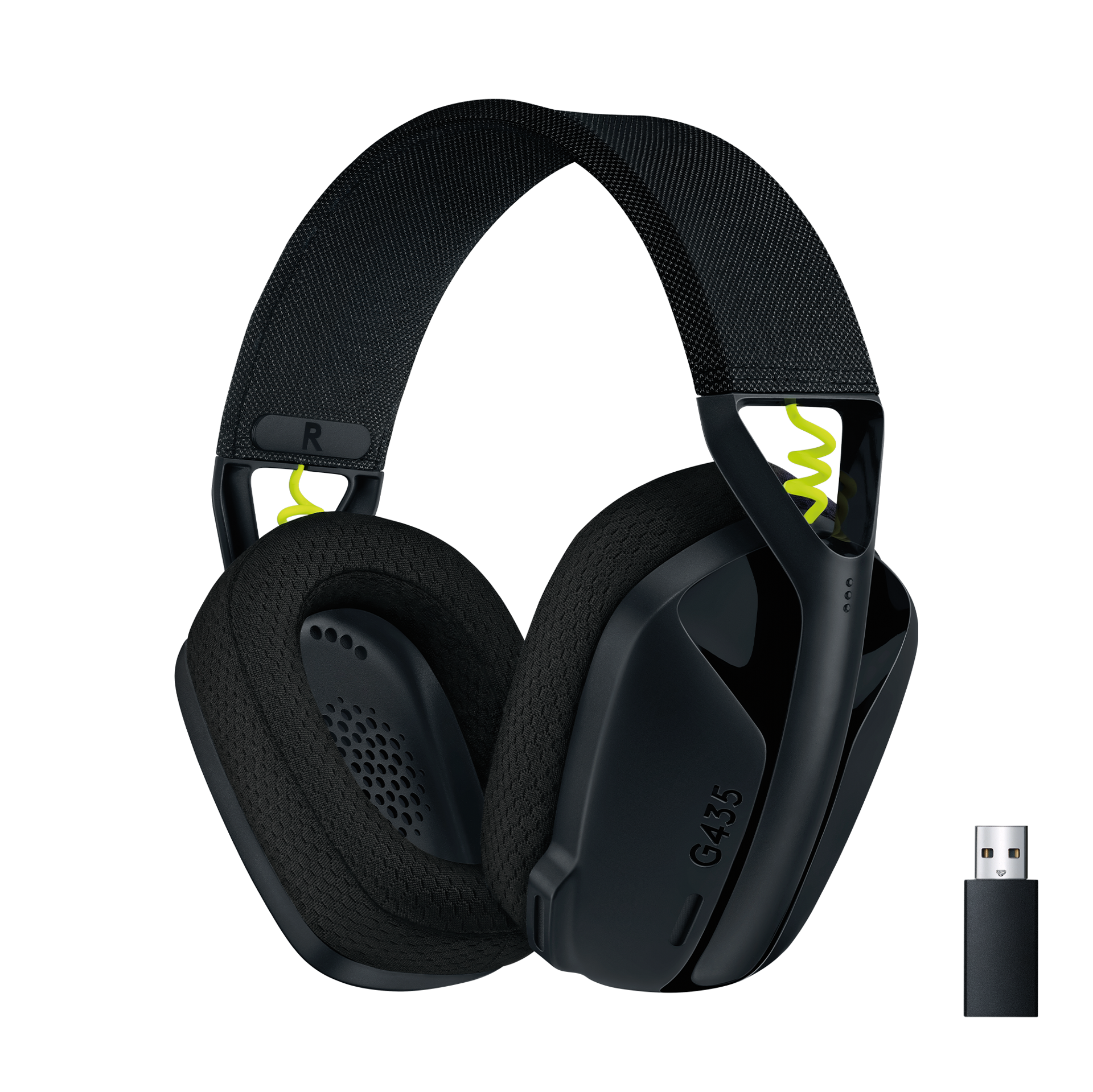 Billede af Logitech - G435 Lightspeed Wireless Gaming Headset - Black hos Geek´d