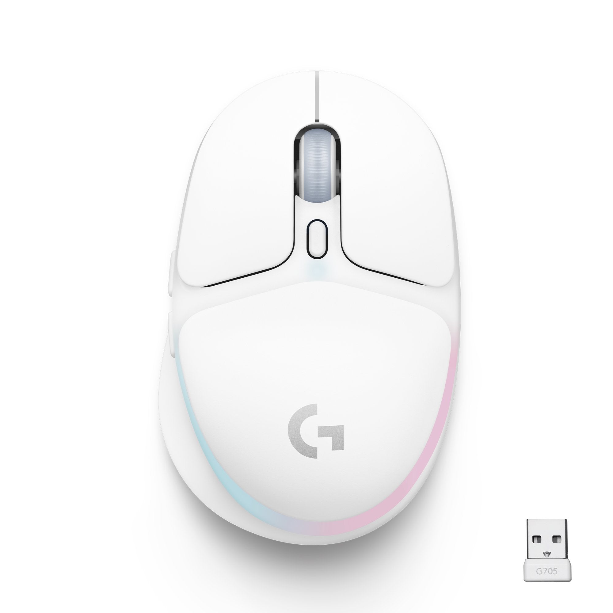 Se Logitech - G705 - Wireless Gaming Mouse - Off White hos Geek´d