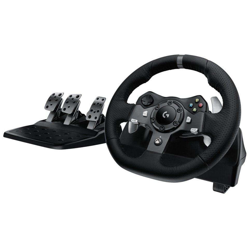 Se Logitech - G920 Driving Force Racing Wheel For PC and XB1 /PC hos Geek´d