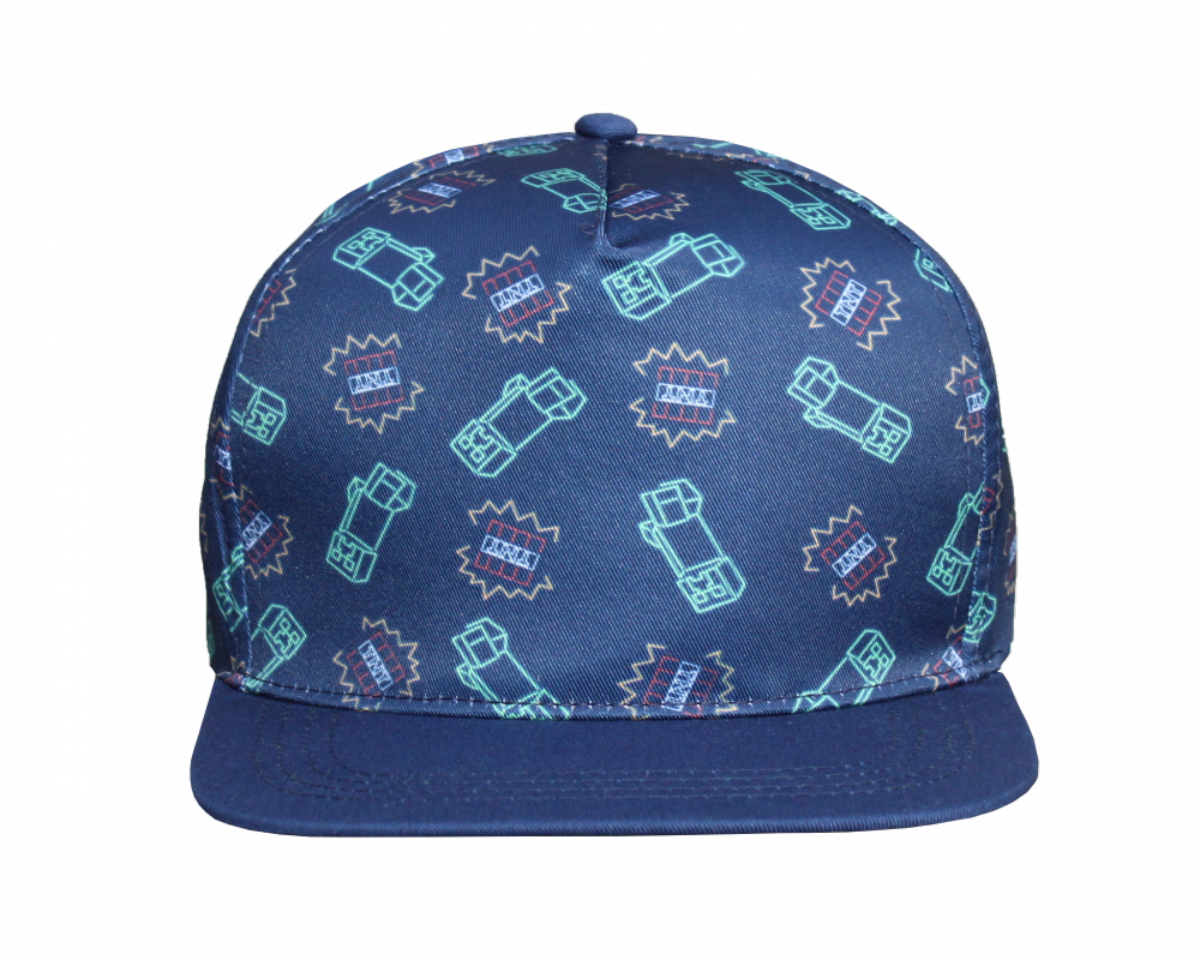 Billede af MINECRAFT BLUE SCATTER CAP