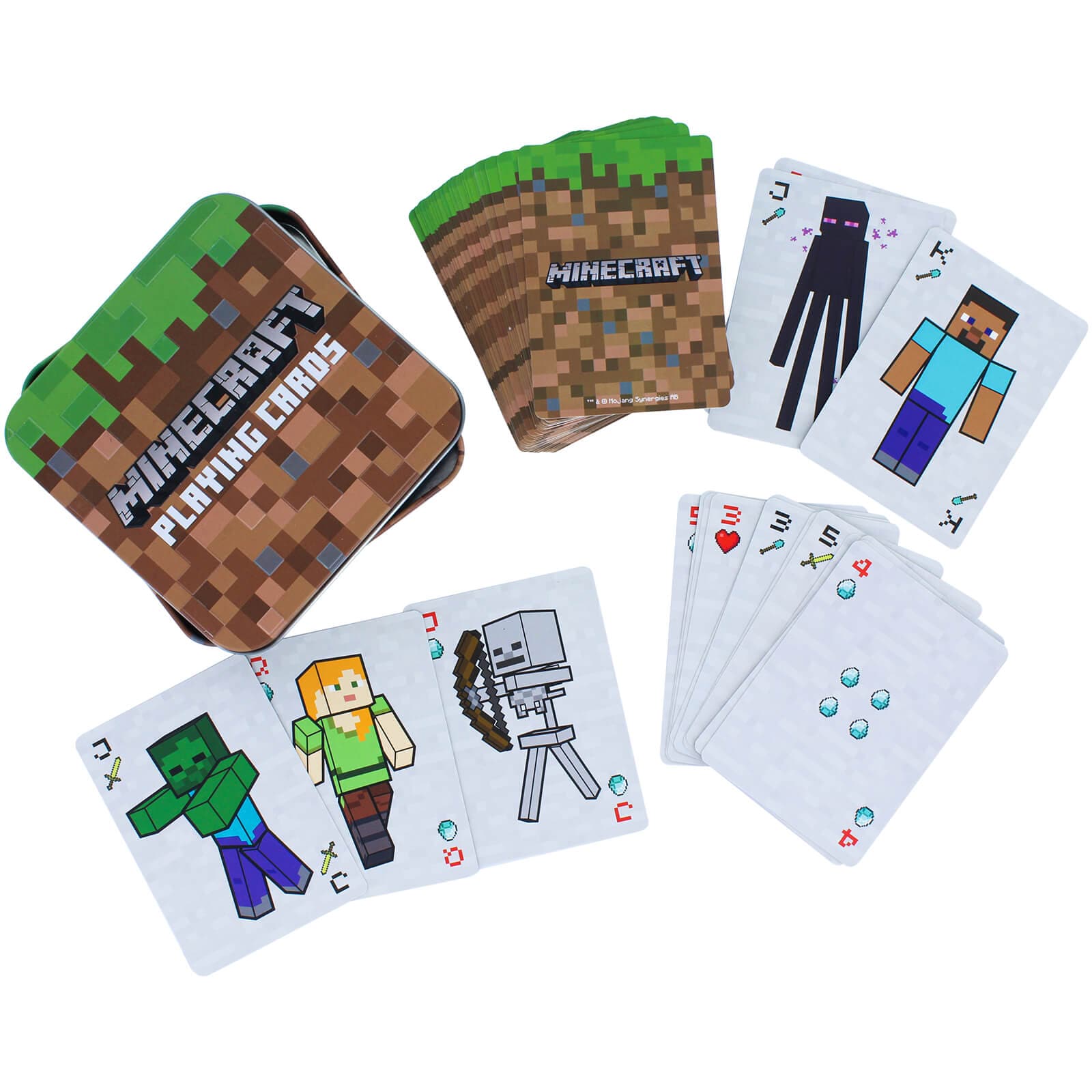 Se Minecraft Spillekort hos Geek´d