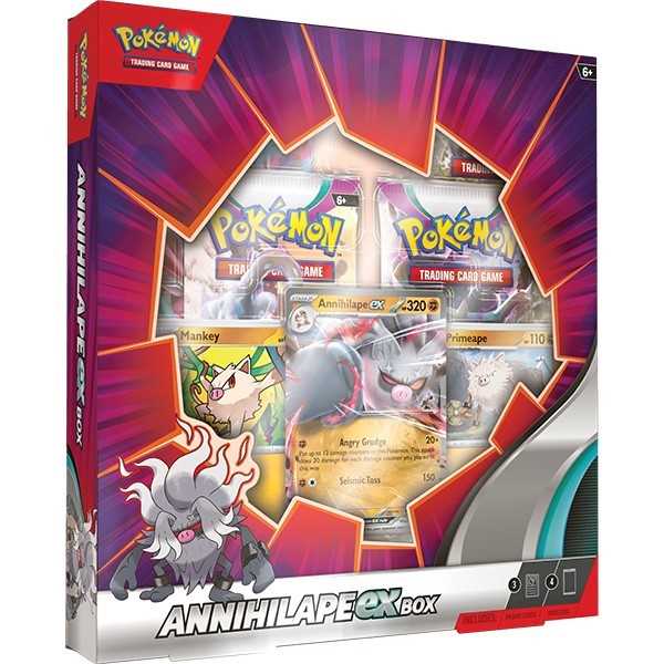 Se Pokémon - Annihilape EX Box (POK85245) hos Geek´d