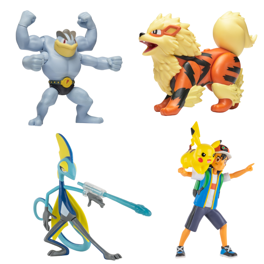 Se Pokémon - Battle Feature Figure - Assorteret (95135-10-R) hos Geek´d