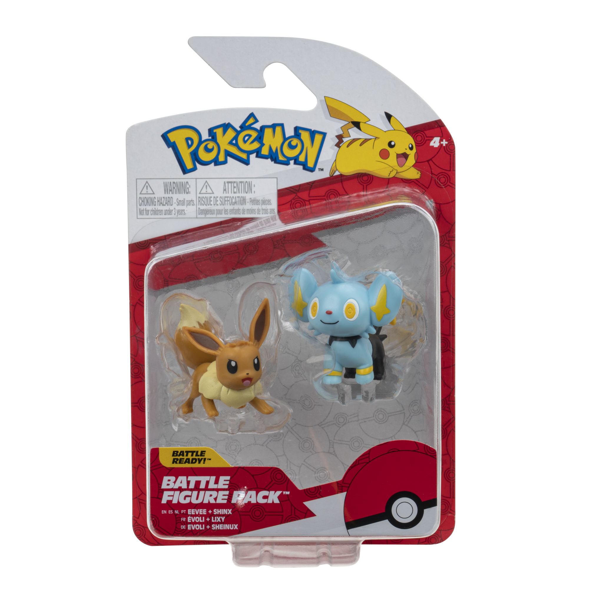 Billede af Pokémon - Battle Figure Pack - Shinx & Eevee (PKW2647)