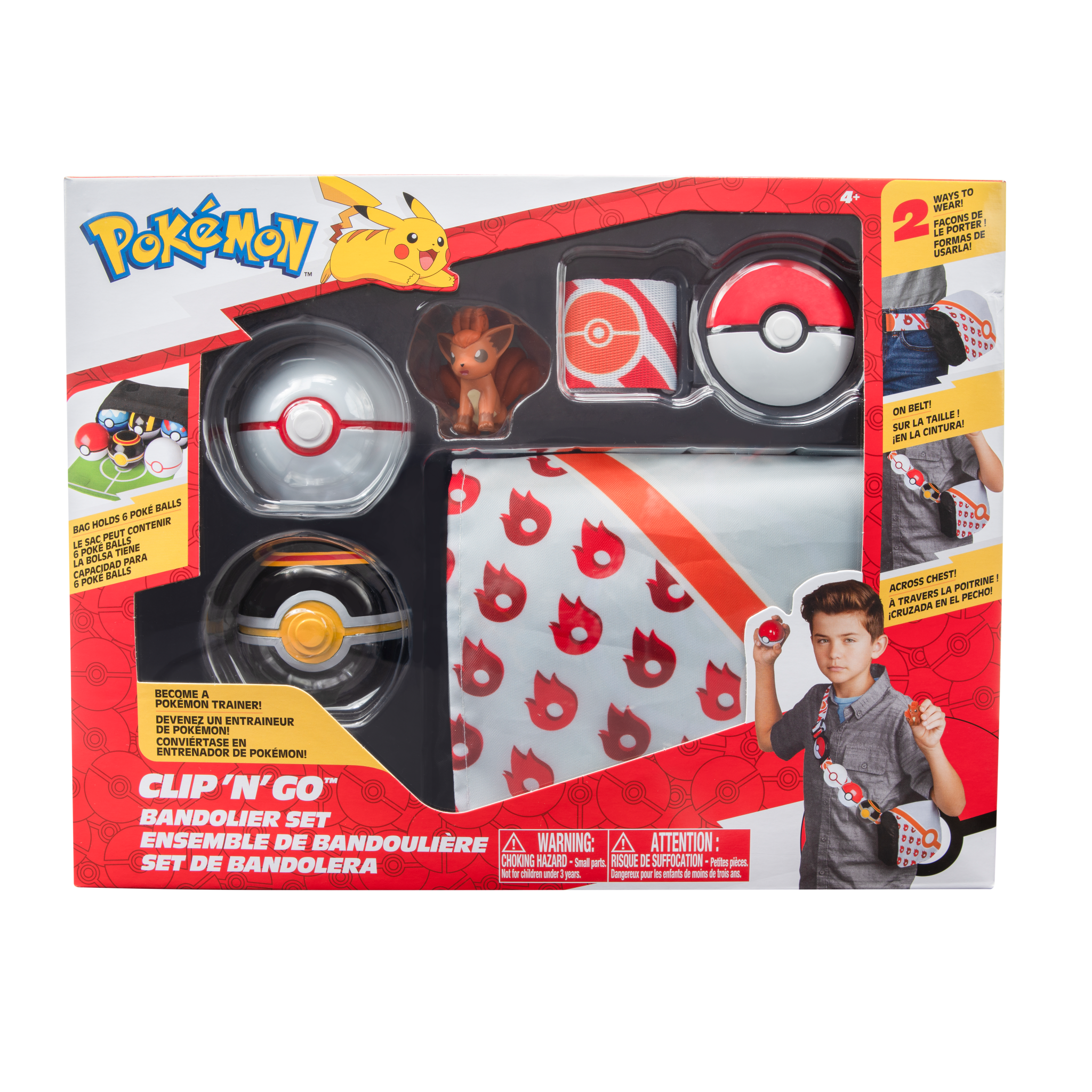 Billede af Pokémon - Clip N Go - Bandolier Set - Yulpix (PKW0028_3)