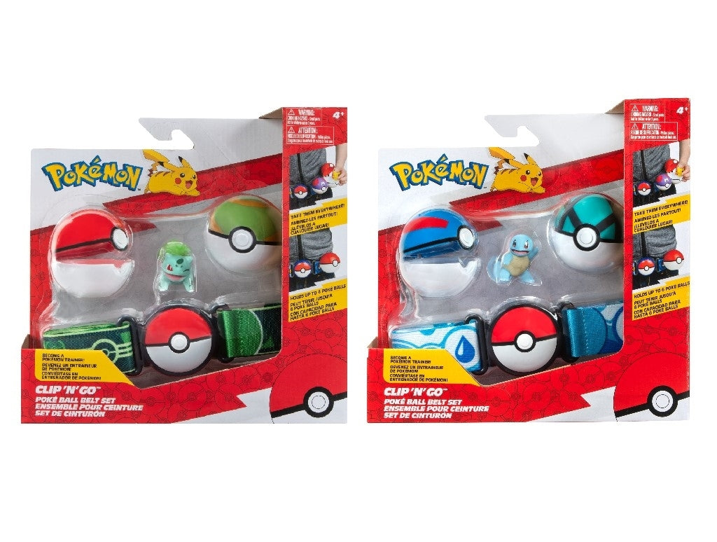 Se Pokémon - Clip N Go - Belt Set - ass. (95283-13) hos Geek´d