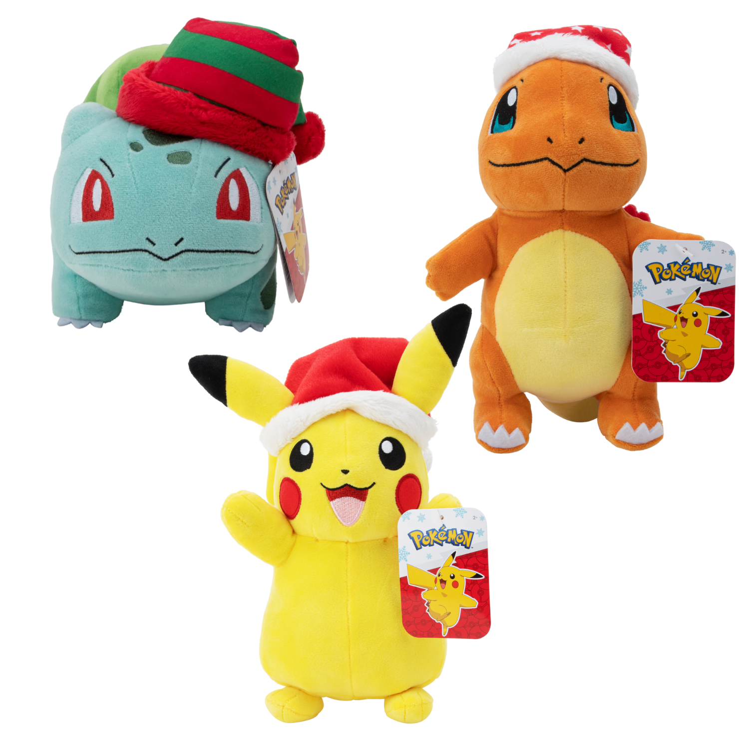 Billede af Pokémon - Plush - 20 cm - Holiday - Assorteret (PKW2845-4)