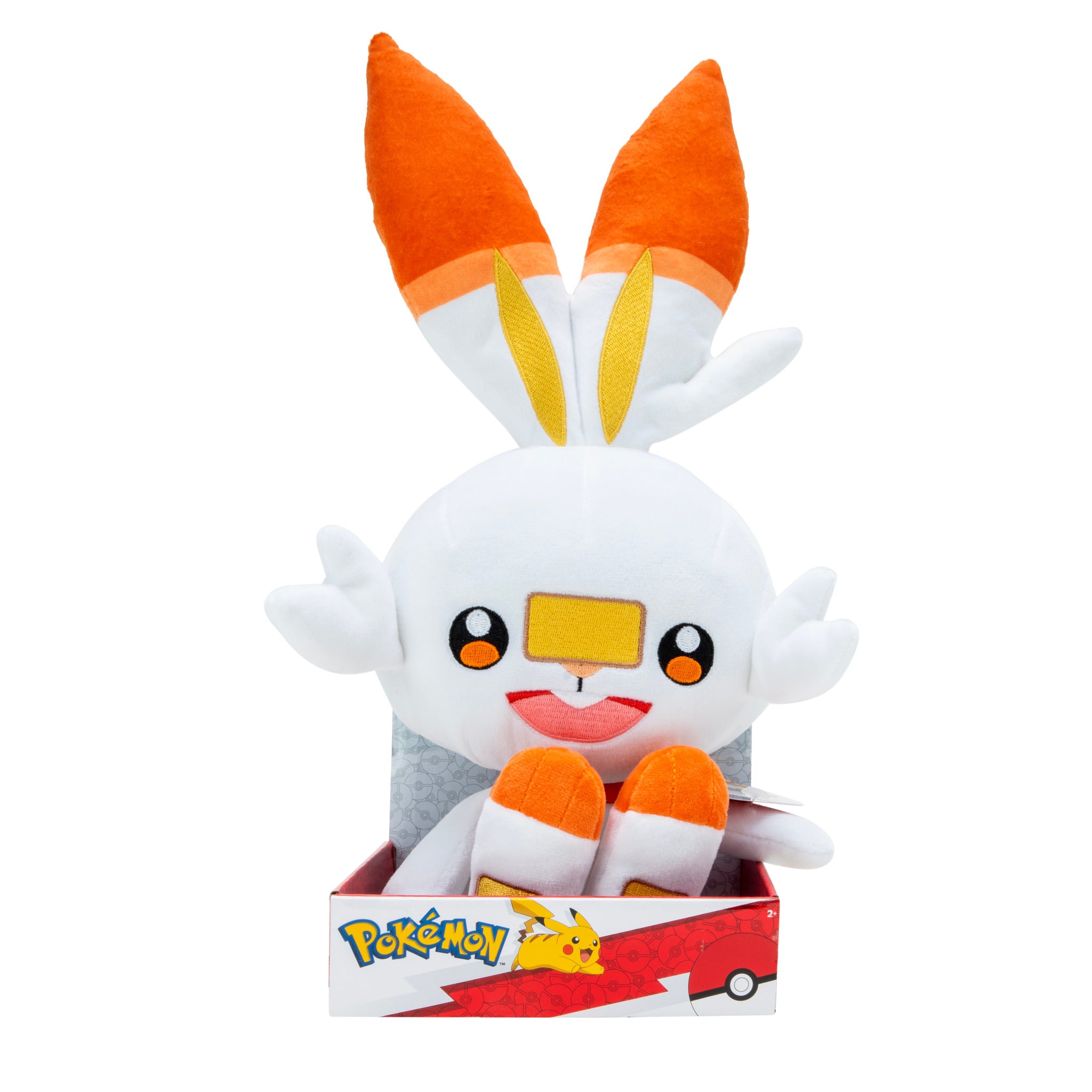 Se Pokémon - Plush - 30 cm - Scorbunny (PKW3107) hos Geek´d