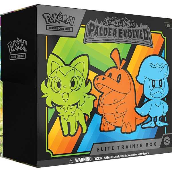 Billede af Pokémon - Scarlet & Violet 2 - Paldea Evolved Elite Trainer Box (POK85366)