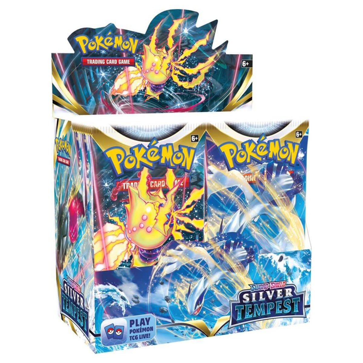 Billede af Pokemon - Silver Tempest Booster Box 36pcs (POK85091)