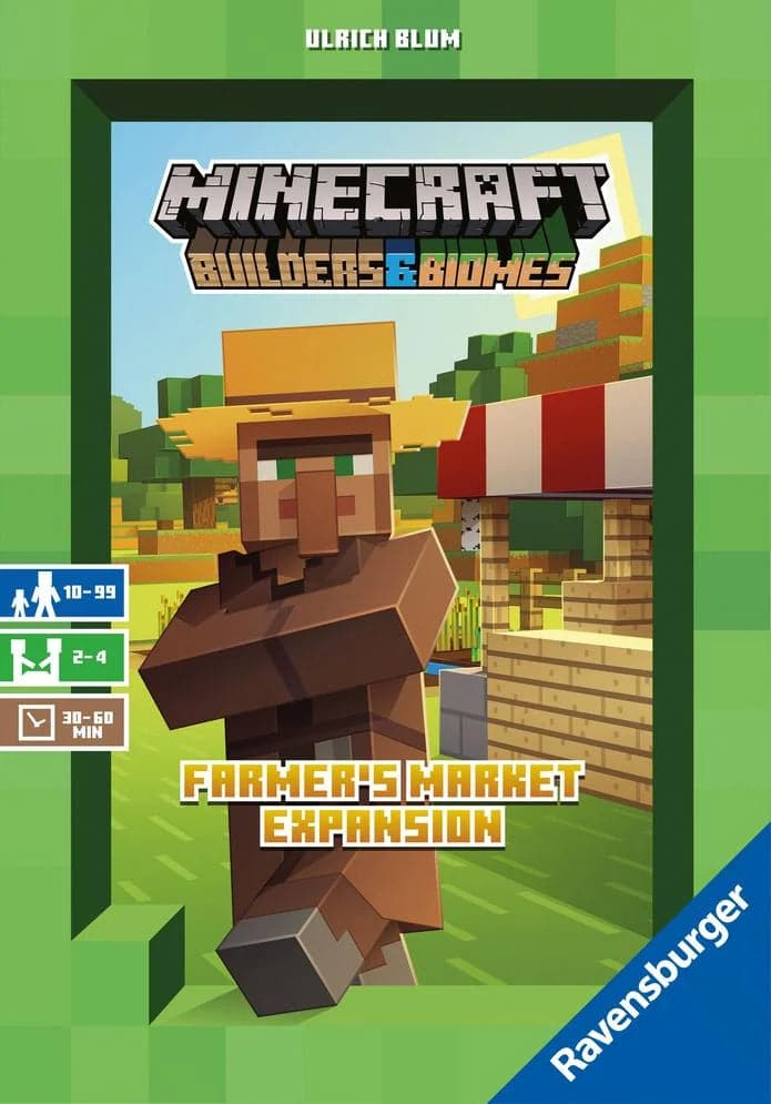 Se Ravensburger - Minecraft Builder & Biomes, Farmers market udvidelsespakke hos Geek´d