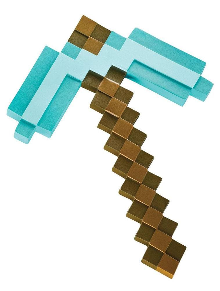 Billede af Minecraft Plastik Diamond Pickaxe