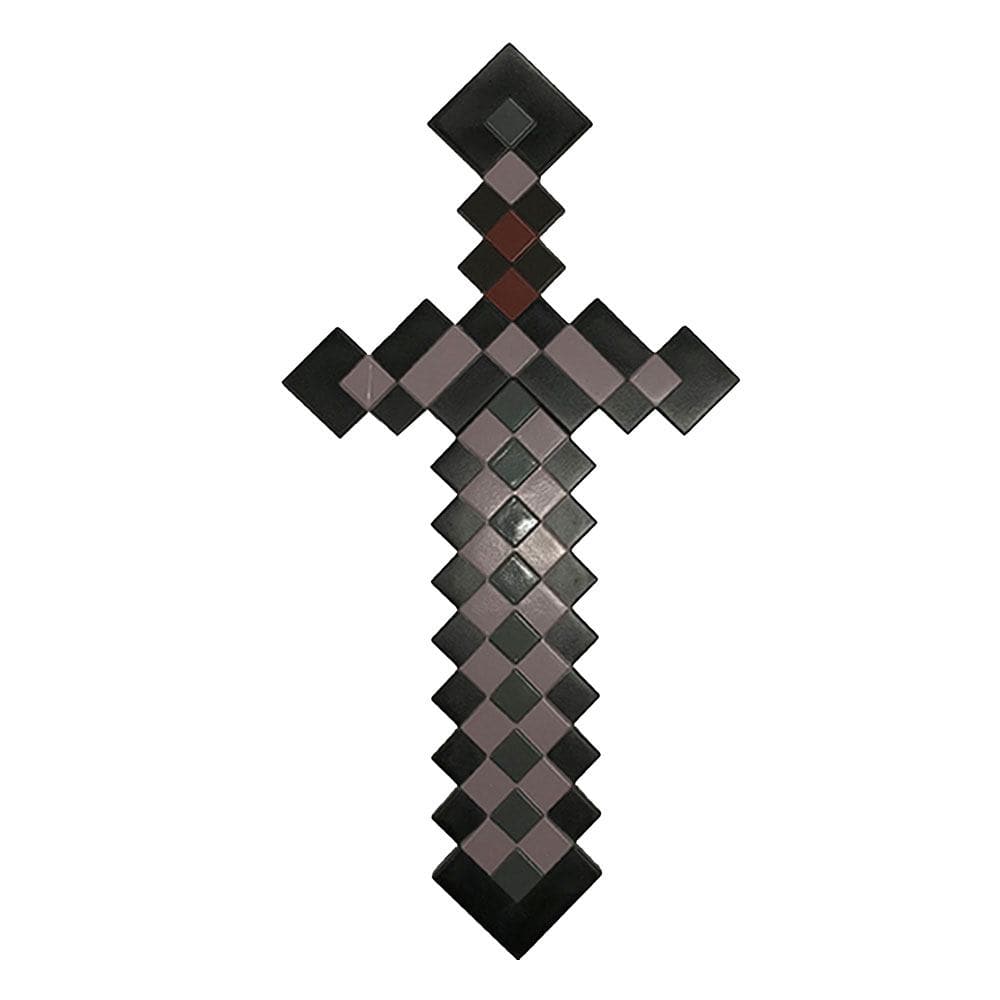 Minecraft Plastik Replica Netherite Sværd 51 cm