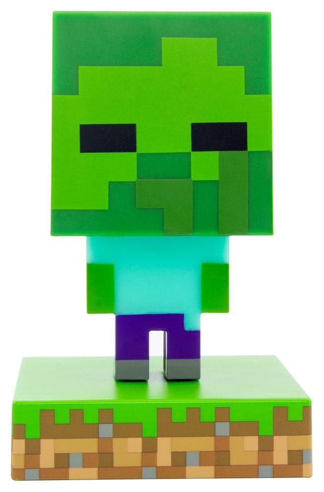 Se Minecraft 3D Icon Light Zombie hos Geek´d