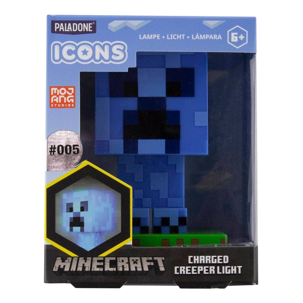 Billede af Minecraft Icon Light Charged Creeper