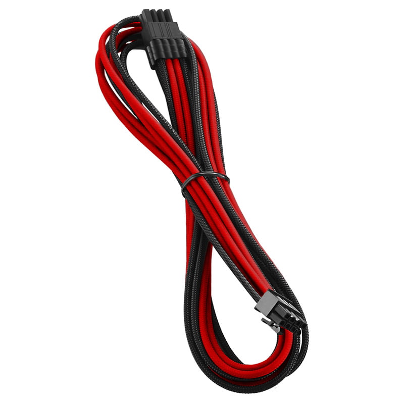 Billede af CableMod C-Series PRO ModMesh 8-Pin PCIe Kabel, Corsair RMi/RMx/RM (Black Label) - Black/red