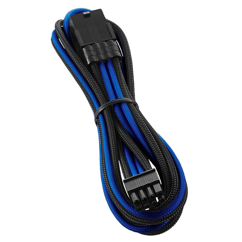 Billede af CableMod PRO ModMesh 8-Pin PCIe Extension - 45cm, black/blue