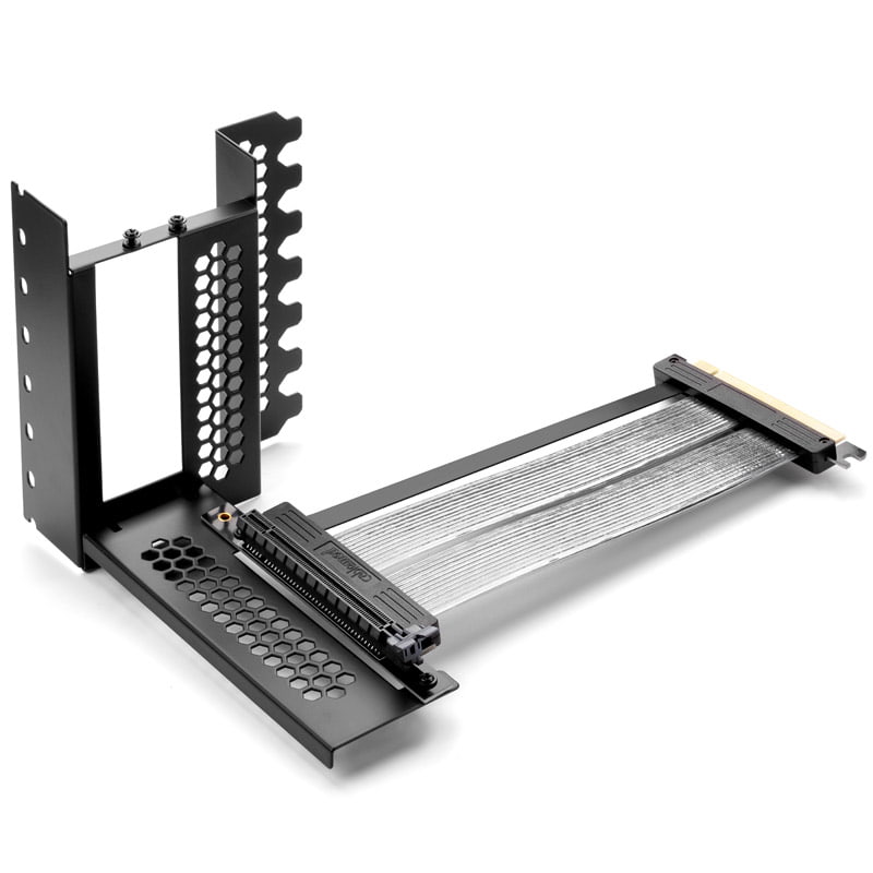 CableMod Vertical PCI-e Bracket PCI-e 4,0 Edition, HDMI + DisplayPort - black