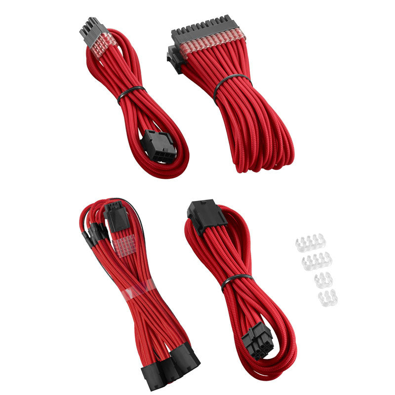 Billede af CableMod Pro ModMesh 12VHPWR Cable Extension Kit - red