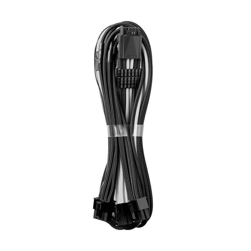 Se CableMod C-Series Pro ModMesh 12VHPWR to 3x PCI-e Kabel for Corsair - 60cm, black/white hos Geek´d