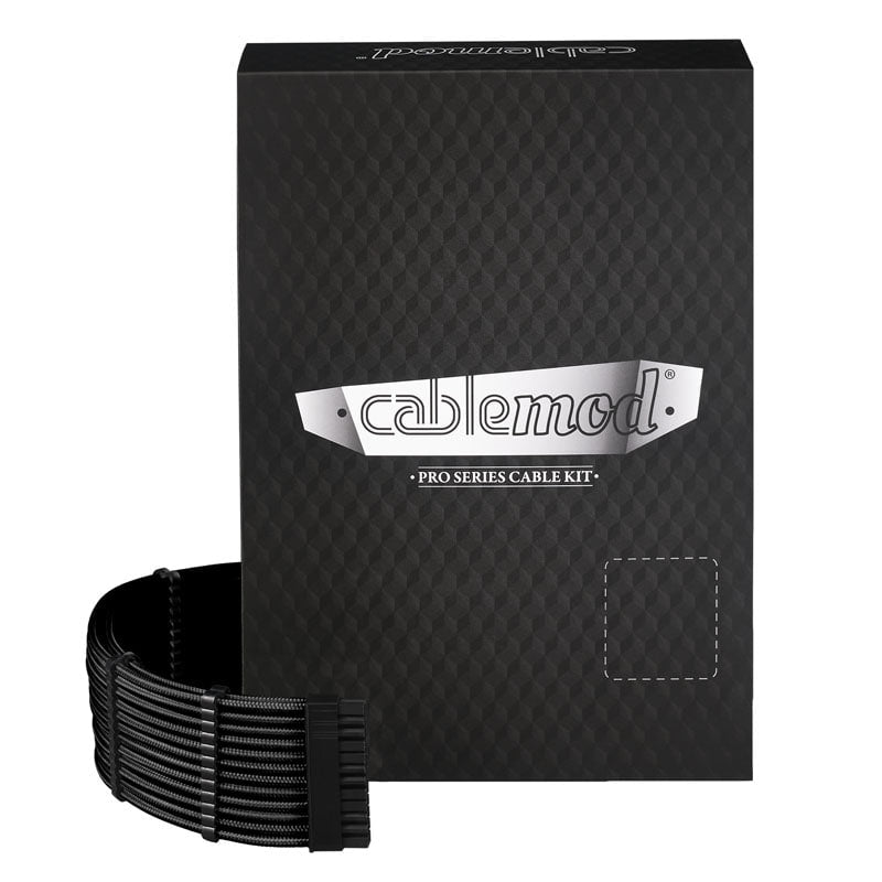 Billede af CableMod PRO ModMesh RT-Series ASUS ROG / Seasonic Cable Kits - black